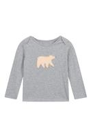 Mountain Warehouse Kids Applique T-Shirt Unisex Baby Long Sleeve Cotton Tee