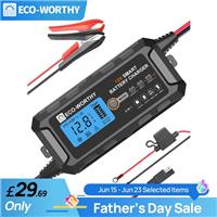 5A 12V LiFePO4 Lithium Battery Charger LCD Screen AC to DC Charger