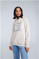 Animal Maya Womens Cotton Graphic Hoodie Comfy Ladies Jumper - 6-8 Regular