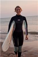 Animal Women's Kairi Back Zip Wetsuit with Anti Slip Knee Pads Ladies Sports - 16 - 18 Regular