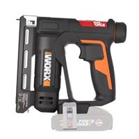 Worx Crown Stapler 20V Cordless Tool-Free depth Adjustment WX843.9 Bare Unit