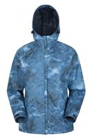 Mountain Warehouse Womens Waterproof Printed Jacket Coat Cagoule Ladies - 4 Regular