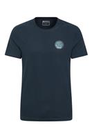 Mountain Warehouse St Andrews Tree Ring Men's T-Shirt Lightweight Cotton Top - 2XL Regular