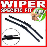 26/16 Front Aero VU Specific Fit Flat Wiper Blades Windscreen Window Jointless