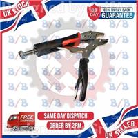5" LOCKING MOLE GRIPS ADJUSTABLE SMALL CURVED JAW PLIER WRENCH VICE CLAMP TOOL