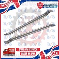 TWO 12" TYRE LEVERS HEAVY DUTY LONG METAL REMOVER CHANGER MOTORBIKE CYCLE BIKE