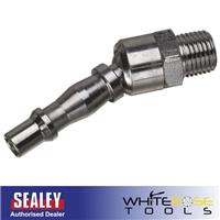 Sealey Swivel Screwed Male Adaptor Air Line Connector Quick Coupling 1/4 BSPT