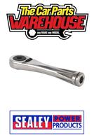 Sealey AK6962 Bit Driver Ratchet Micro 1/4 Hex Stainless Steel Small Access
