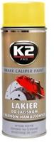 Brake Caliper Paint Spray YELLOW HIGH GLOSS Heat 260C Temperature Resistant K2