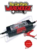 MAYPOLE MP7423 Electronic Car Battery Charger 4A Fast Trickle Pulse Modes 4 AMP
