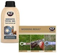 K2 DERUSTO TOTAL GEL Rust REMOVER KILLER TREATMENT PROTECT Gel 250ml