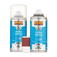 Hycote Spray Paint Double Acrylic Honda Milano Red 150ml + Red Primer Kit