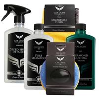 Car Gods Dark Green Polish Colour Restorer & Scratch Remover Cleaning Kit