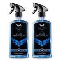 Car Gods Glass, Window & Windscreen Cleaner Smear Streak Free Spray - 500ml x 2