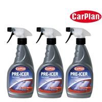 CarPlan Blue Star Pre-Icer Trigger Spray - 500ml x 3