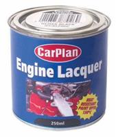 Carplan Red Engine Protective Lacquer 250Ml Brush On Heat Resistant Elp005