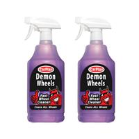 Alloy Wheel Cleaner CarPlan Demon Universal Brake Dust Dirt Remover 1 Litre x2