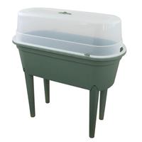 Raised Garden Bed Plant Box Vegetable Grow Patio Greenhouse Table With Lid