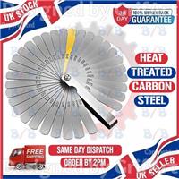 32 BLADE FEELER GAUGE METRIC IMPERIAL MEASURING GAP THICKNESS TOOL SPACING SET
