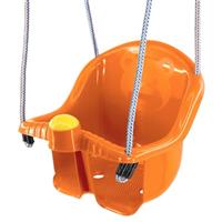 Orange Swing Seat for Baby ChildrenToddler Outdoor Garden Rope Safety Safe Swing