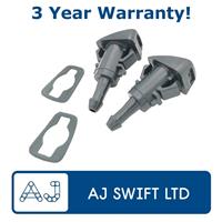 Windscreen Washer Jet Pair for Hyundai i20 i30 ix35 Santa Fe Tucson Kia Sportage