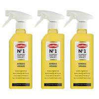 Car Dash Interior Cleaner Detailer All Hard Surface CarPlan Super Valet 600ml x3