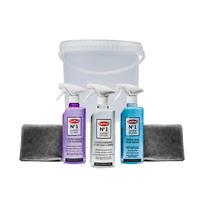 CarPlan No.1 Super Clean Car Shampoo Iron Oxide Remover Paintwork Sealant Kit