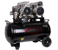 Silent Air Compressor Low Noise 50 Litre Oil Free 50l DIRTY PRO TOOLS