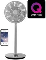 Duux Whisper Flex DXCF19UK Pedestal Adjustable Fan 26 Settings Smart App Grey