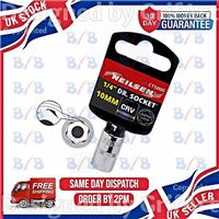 10MM 1/4" INCH DRIVE STANDARD SOCKET 6PT 6 SIX POINT METRIC SUPERLOCK WRENCH
