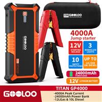 GOOLOO 4000A Car Jump Starter Power Bank