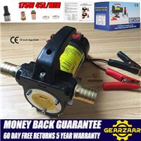 12V 175W Portable Electric Diesel Oil Pump Extractor Transfer Fuel Self-Priming.