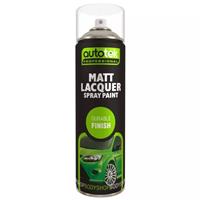 AutoTek Matt Lacquer Multi-Purpose Aerosol Spray Paint 500ml