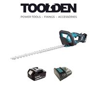 Makita DUH606RT 18V 600mm ( 23-5/8") Cordless Hedge Trimmer with 1x 5.0Ah Batte