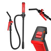 Electric Syphon Pump Battery Operated Petrol Oil Water Fuel Transfer 2.6 !