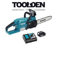Makita DUC307RTX2 18V LXT 30cm/12" Brushless Chainsaw with 1x 5.0Ah Battery