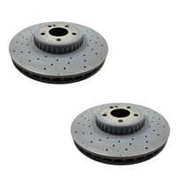 Mercedes-Benz Genuine AMG Brake Discs Pair Vented Front E-Class W213 A0004218700