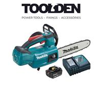 Makita DUC254RT 18V LXT Brushless 250mm Chainsaw with 1x 5.0Ah Battery