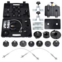 13pcs Adapters Air Pressure Bleeder Tool Kit Garage Brake Bleed for Most Vehicle