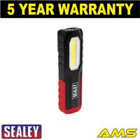 Sealey Rechargeable Inspection Light 3W COB & 2W SMD LED LED301