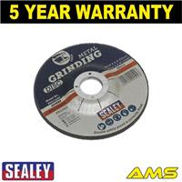 Sealey 115 x 6mm Grinding Disc 22mm Bore PTC/115G