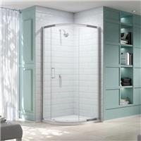 Merlyn 8 Series Quadrant Shower Enclosure 1 Door 900mm Cubicle Chrome Finish
