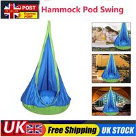 Kids Pod Swing with Inflatable Pillow Indoor/Outdoor Sensory Hammock UK