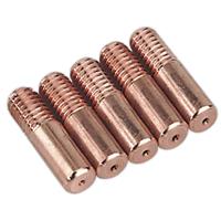 Sealey Contact Tip 0.6mm TB14 Pack of 5 Welding Tool Accessories/Equipment