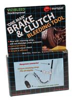 Vizibleed One Man Brake And Clutch Bleeding Kit Universal Aid & Tool NV16