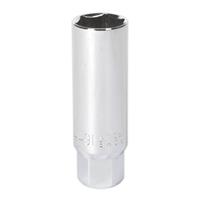 Sealey Spark Plug Socket 16mm 3/8" Square Drive Thin Wall Spark Plug Socket