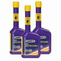 3 x Wynns Diesel Injector Cleaner Engine Fuel Additive System Cleaner 325ML