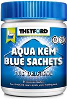 Thetford Aqua Kem Chemical Toilet Blue Bags 15 Sachets Motorhome Camping