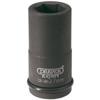 Draper 1x Expert 27mm 3/4 Square Drive Hi-Torq 6 Point Deep Impact Socket Tool