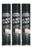 3x Black Plastic Restorer Bumper Trim Back To Black Plastic Exterior 300ML